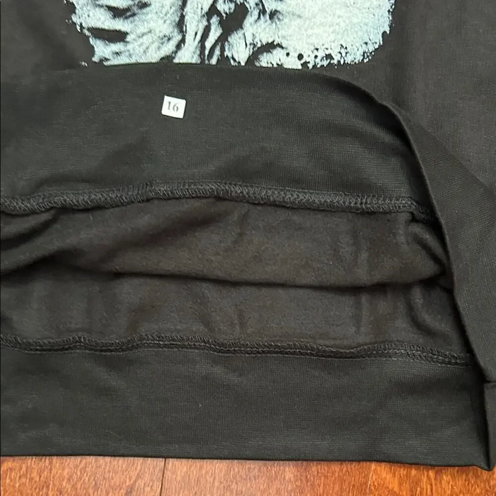 Blackcraft Lucipurr Black Lightweight Sweatshirt, Size XL, NWT - Picture 11 of 13